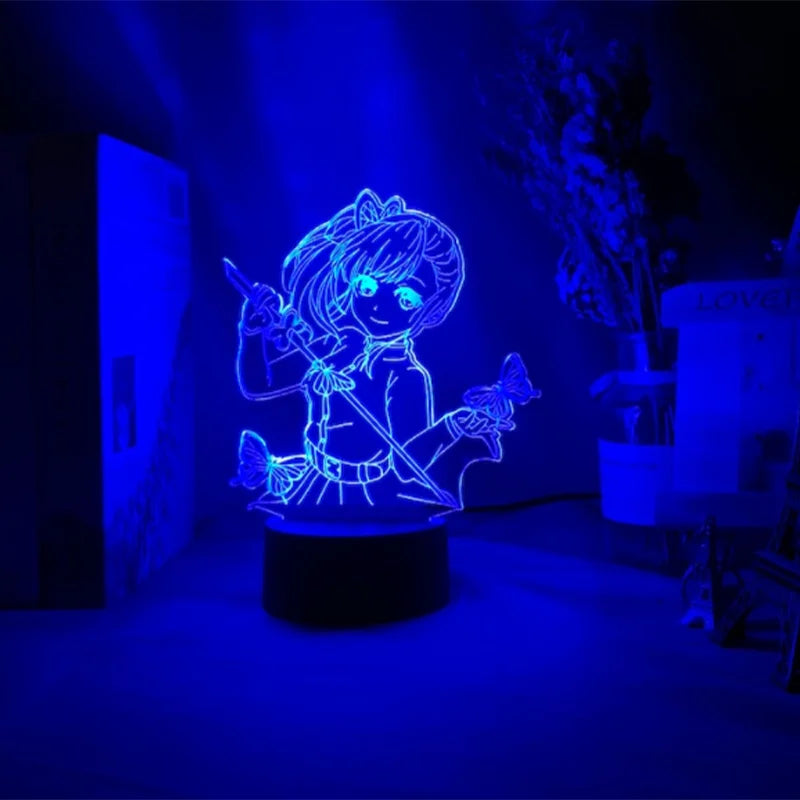 Anime Demon Slayer | LED Night Lights | Acrylic Lamp (16 colors)