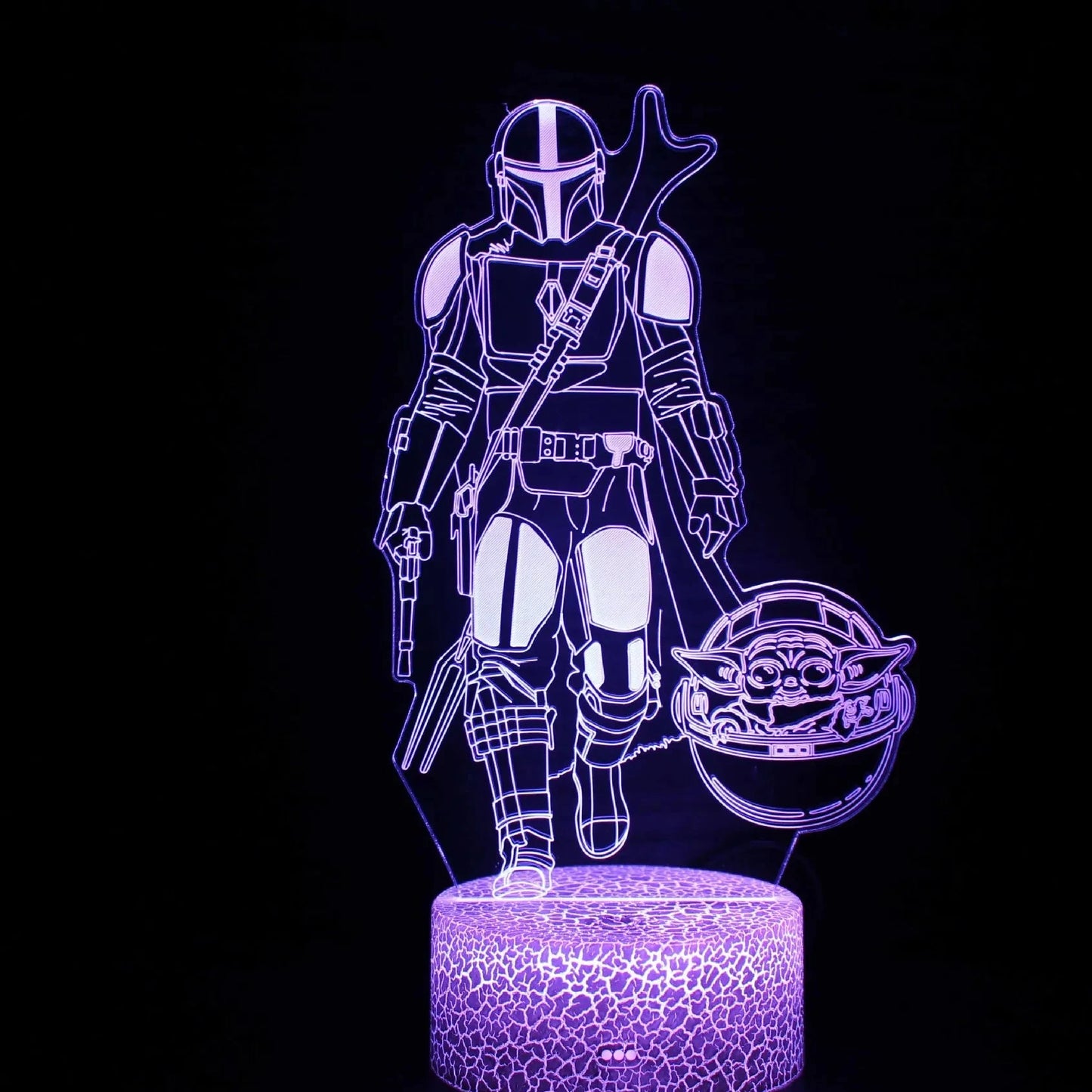 Star Wars | LED Night Lights | Acrylic Lamp (16 colors)