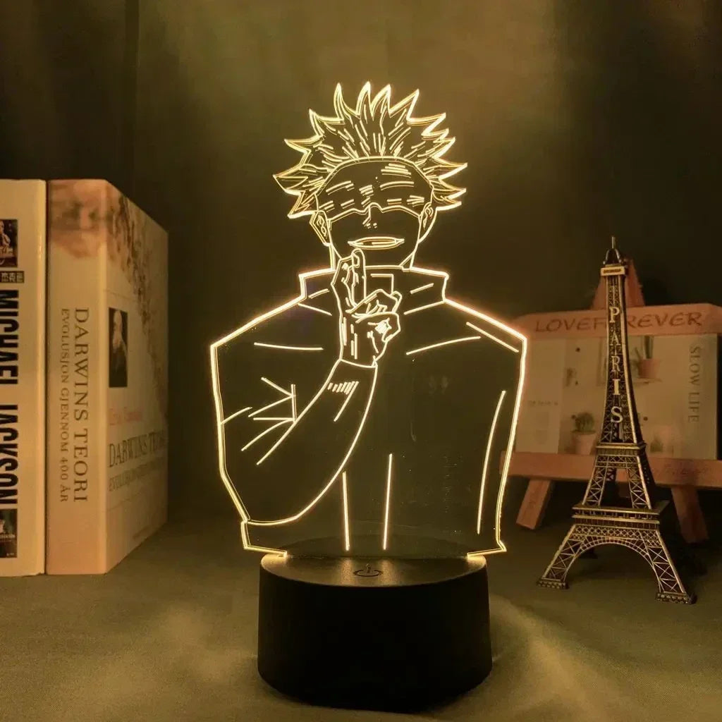 Anime Jujutsu Kaisen Figure | LED Night Lights | Acrylic Lamp (16 colors)