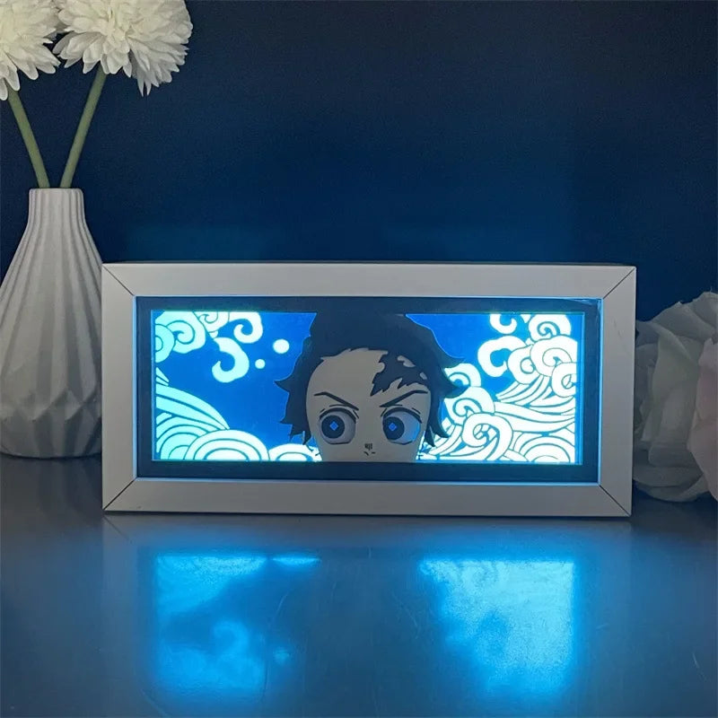 Demon Slayer | 3D Anime LED Light Box | Decoration Lamp with favorite characters