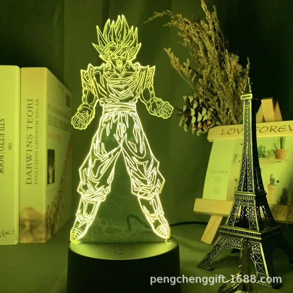 Anime Dragon Ball Z | LED Night Lights | Acrylic Lamp (16 colors)