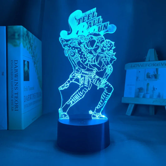 JoJo Bizarre Adventure | LED Night Lights | Acrylic Lamp (16 colors)