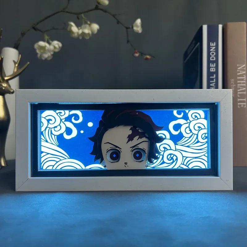 3D Anime Lamp | LED Light Box | Decoration Lamp with favorite characters | Berserk Guts