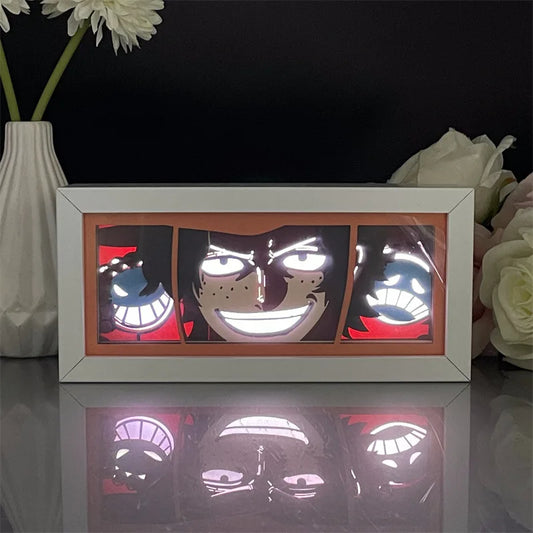 One Piece | 3D Anime LED Light Box | Decoration Lamp with favorite characters