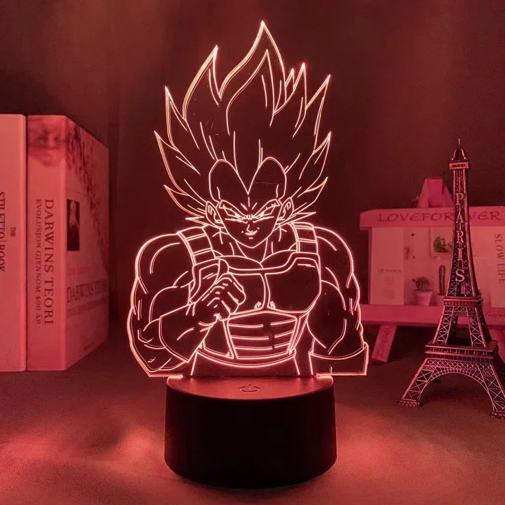 Anime Dragon Ball Z | LED Night Lights | Acrylic Lamp (16 colors)