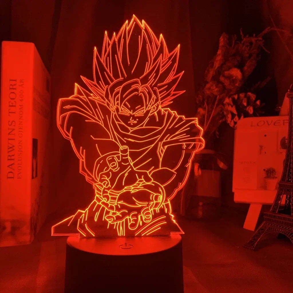 Anime Dragon Ball Z | LED Night Lights | Acrylic Lamp (16 colors)