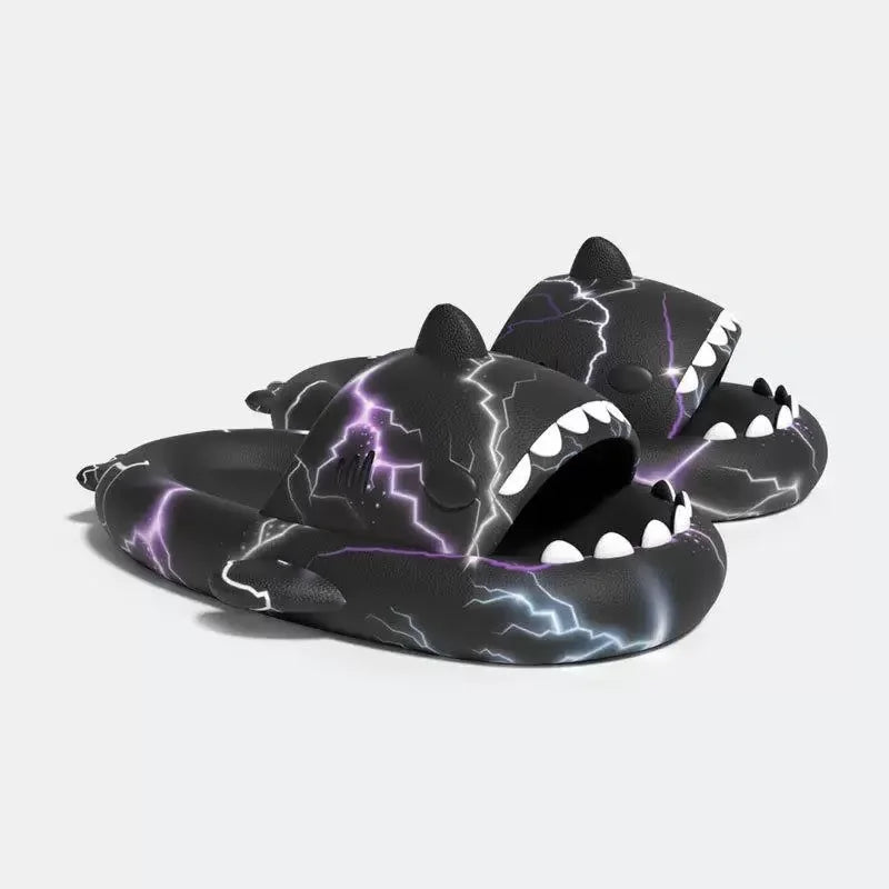 2025 trend: Shark Slippers | 8 colors + Lightning