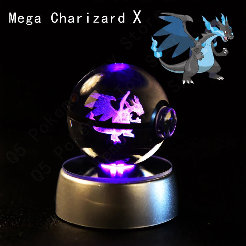 Boule de cristal Pokémon 3D | Décorations lumineuses pour tous 