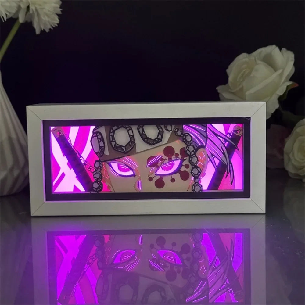 Demon Slayer | 3D Anime LED Light Box | Decoration Lamp with favorite characters