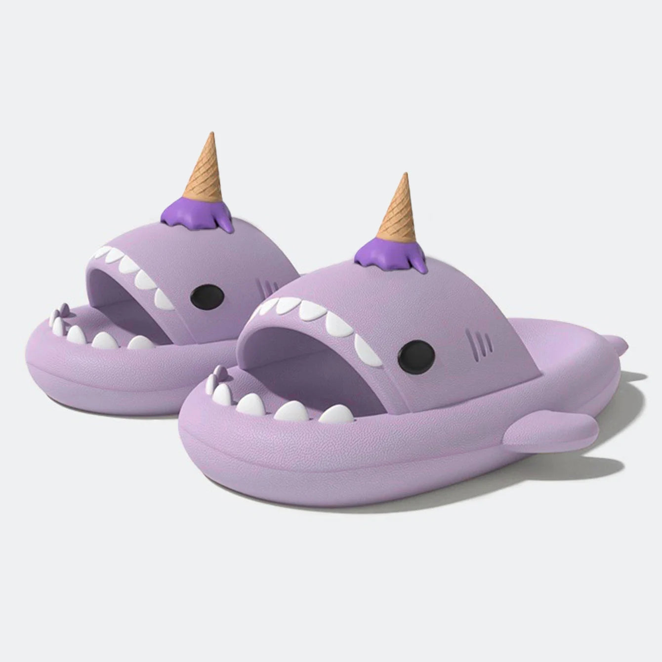 2025 trend: Shark Slippers | 12 colors + DIY charms