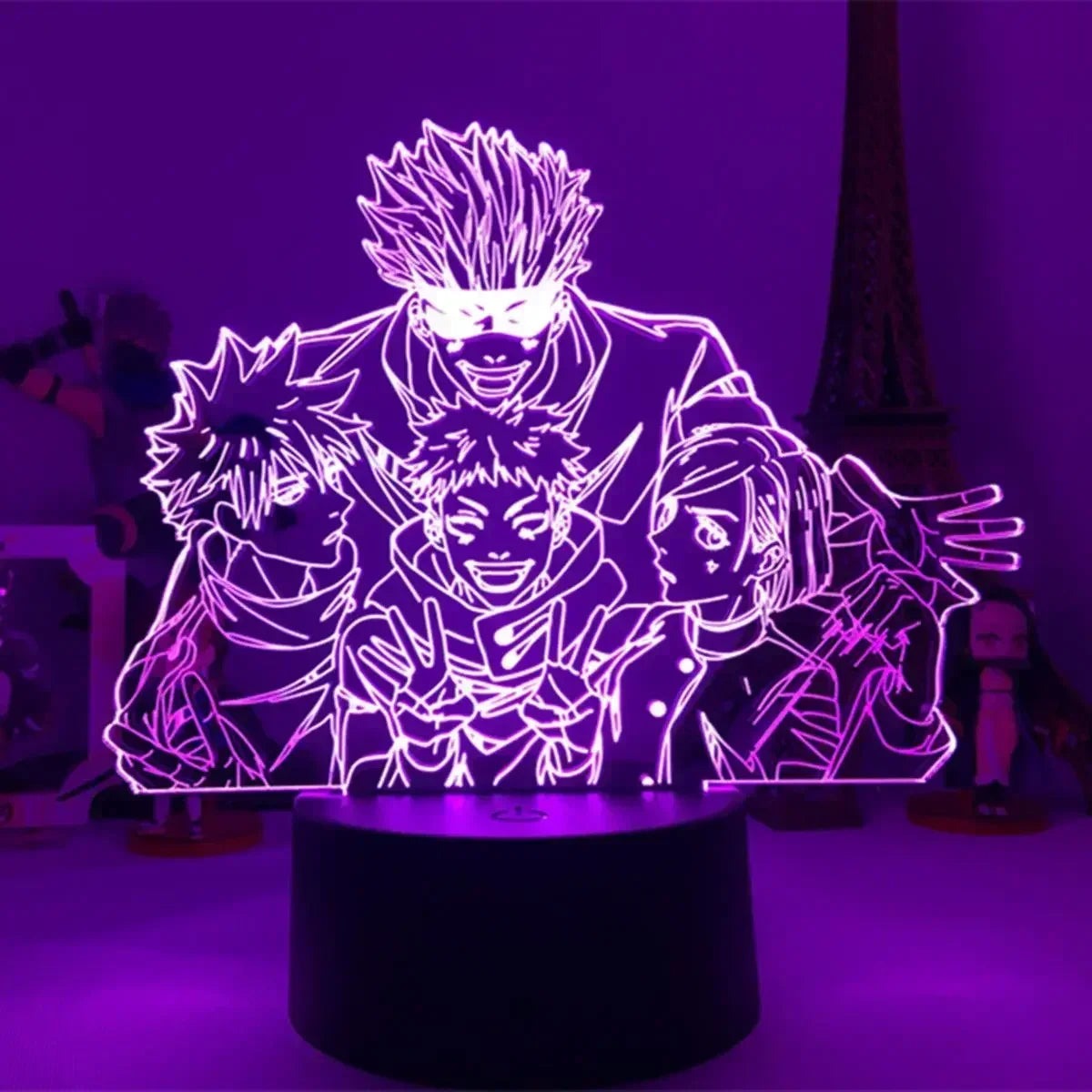 Jujutsu Kaisen Figures | LED Night Lights | Acrylic Lamp (16 colors)