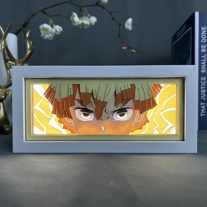 Hunter x hunter | 3D Anime LED Light Box | Decoration Lamp with favorite characters