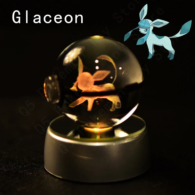 Boule de cristal Pokémon 3D | Décorations lumineuses pour tous 