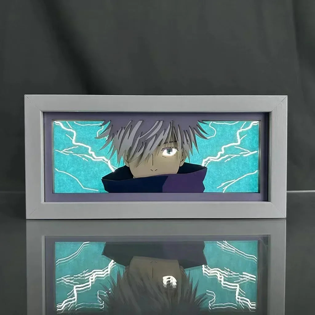 Jujutsu Kaisen | 3D Anime LED Light Box | Decoration Lamp with favorite characters