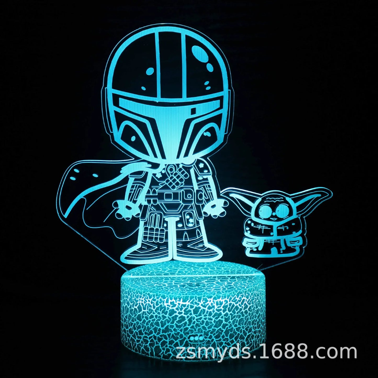 Star Wars | LED Night Lights | Acrylic Lamp (16 colors)