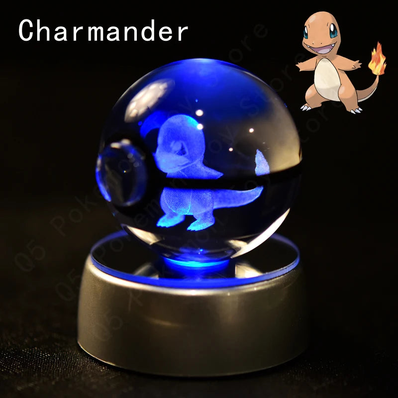 Boule de cristal Pokémon 3D | Décorations lumineuses pour tous 