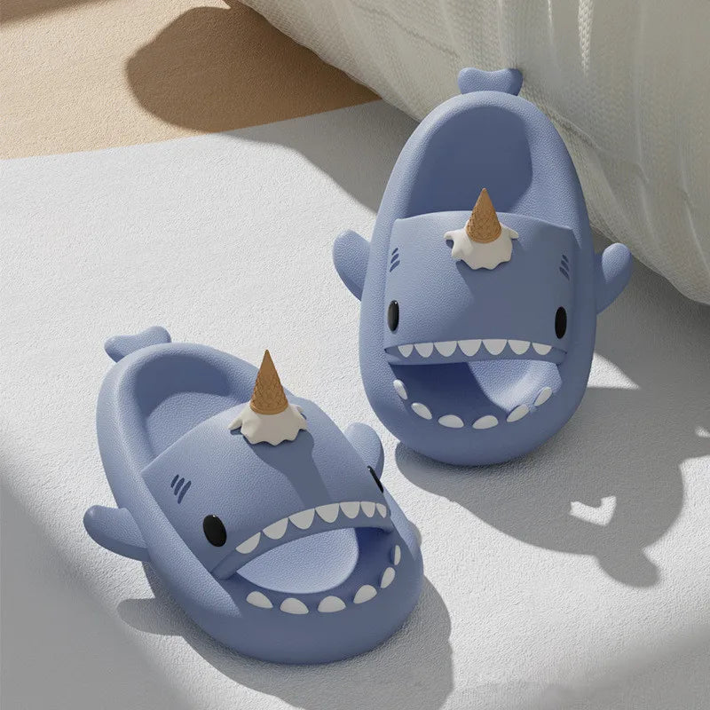 2025 trend: Shark Slippers | 12 colors + DIY charms