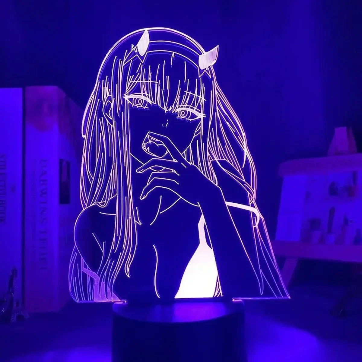 Zero Two | LED Night Lights | Acrylic Lamp (16 colors)