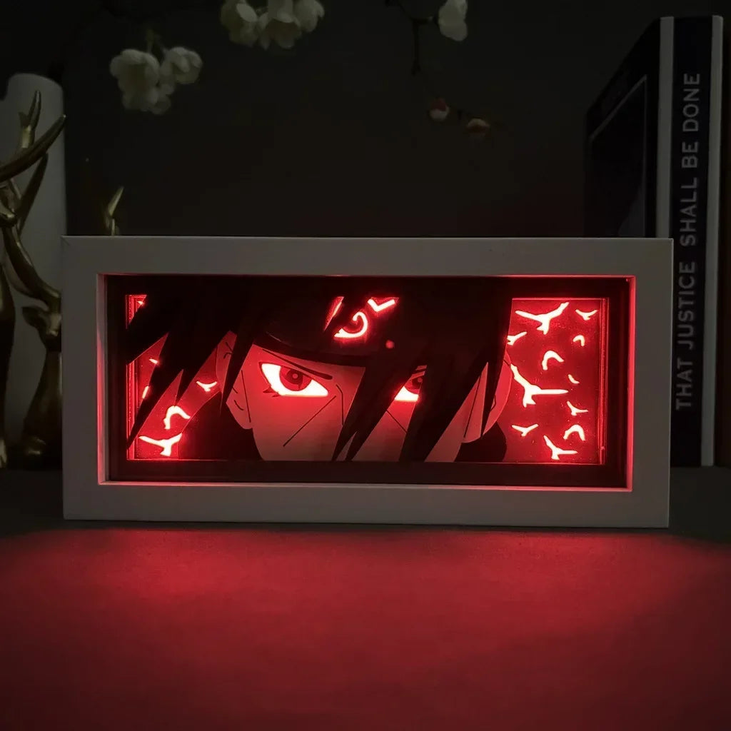 Naruto | 3D Anime LED Light Box | Decoration Lamp with favorite characters