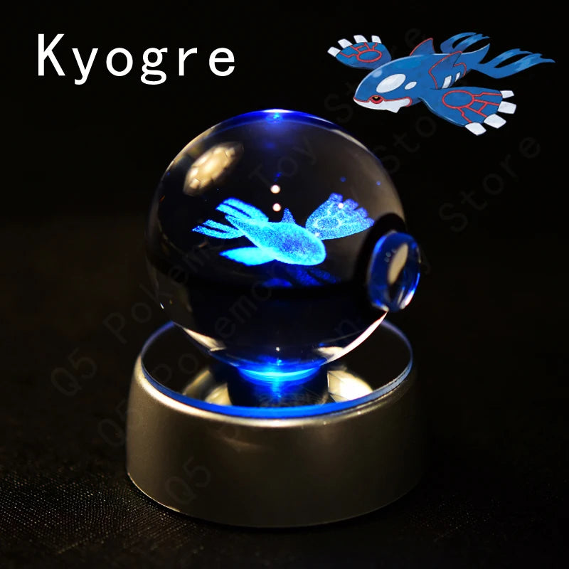 Boule de cristal Pokémon 3D | Décorations lumineuses pour tous 