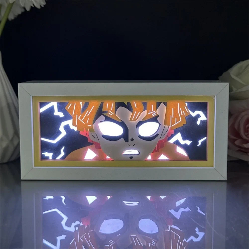 Demon Slayer | 3D Anime LED Light Box | Decoration Lamp with favorite characters