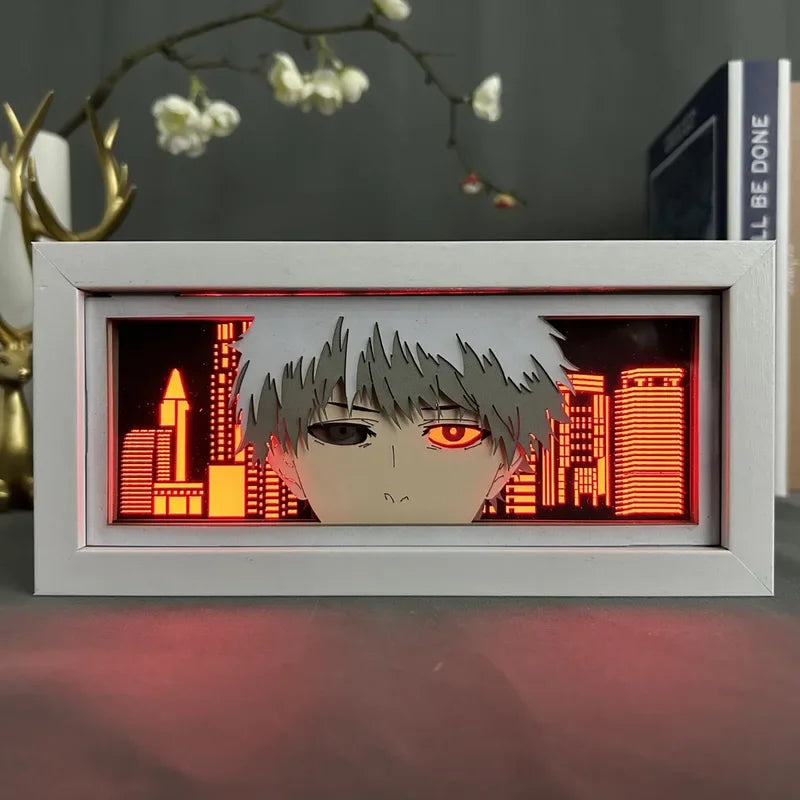 Hunter x hunter | 3D Anime LED Light Box | Decoration Lamp with favorite characters