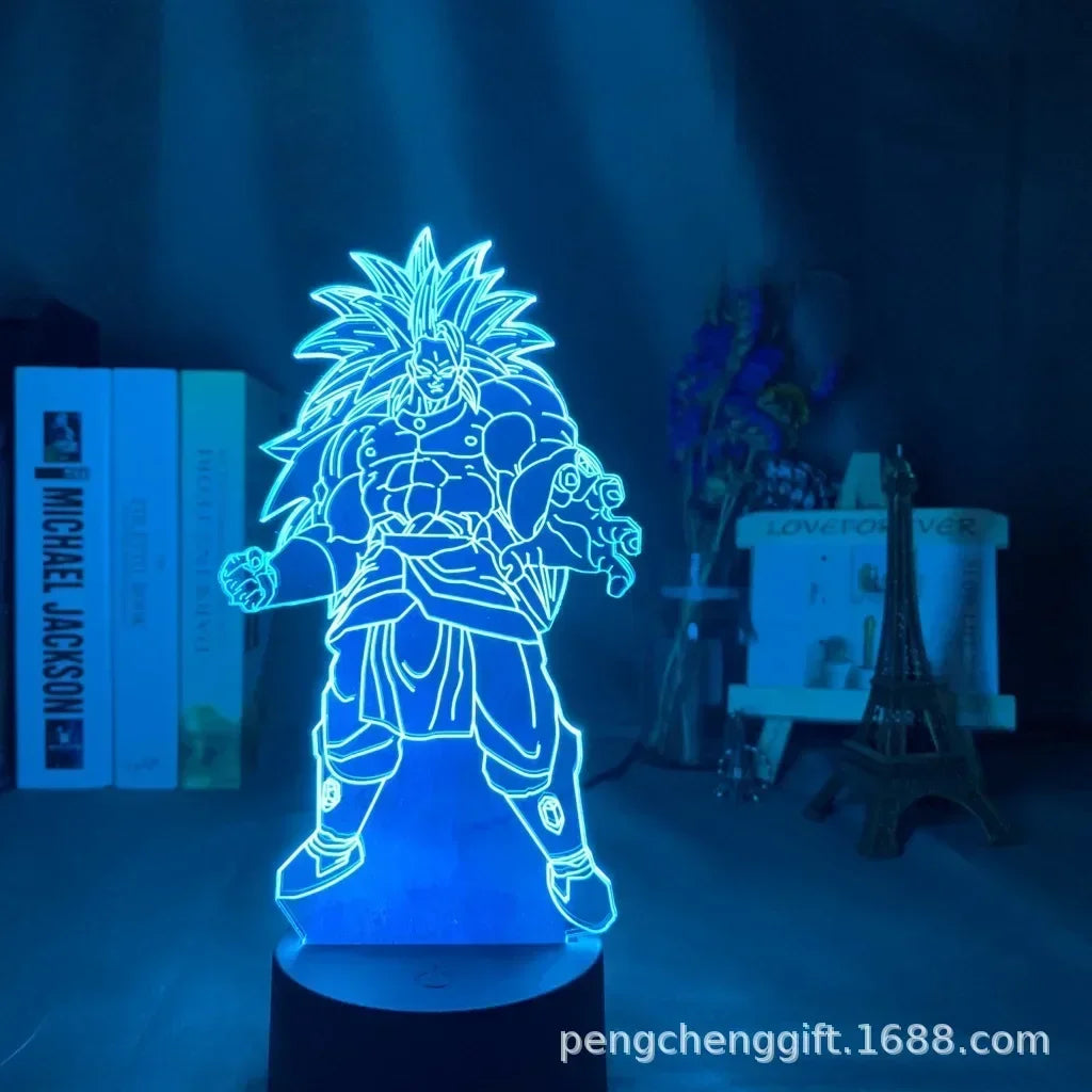 Anime Dragon Ball Z | LED Night Lights | Acrylic Lamp (16 colors)