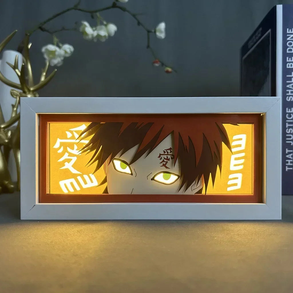 Naruto | 3D Anime LED Light Box | Decoration Lamp with favorite characters