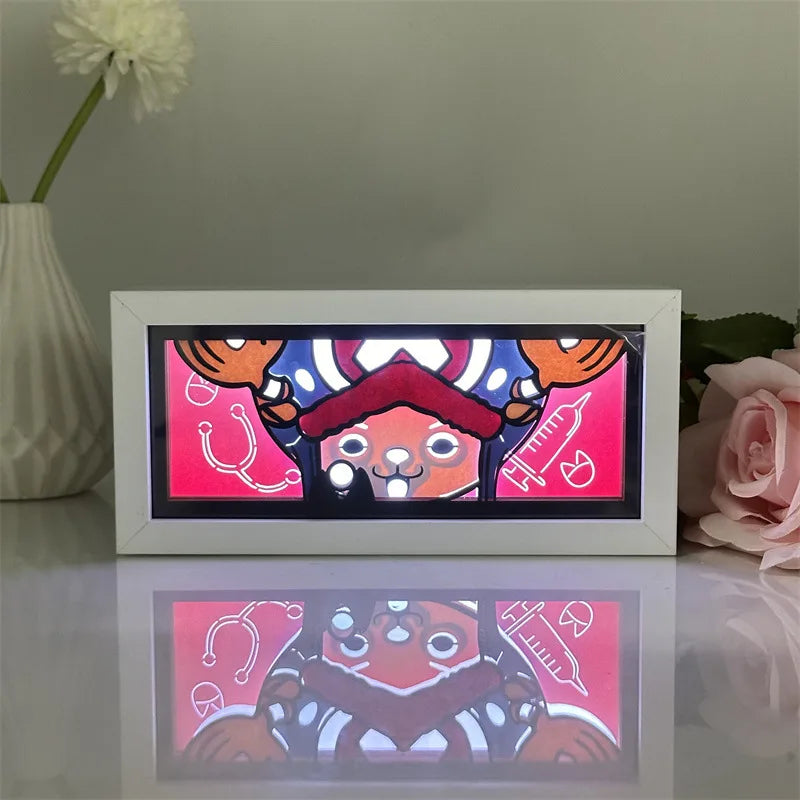 One Piece | 3D Anime LED Light Box | Decoration Lamp with favorite characters