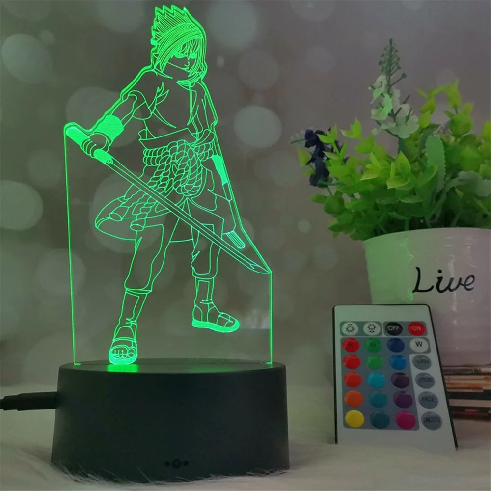 Naruto | LED Night Lights | Acrylic Lamp (16 colors)