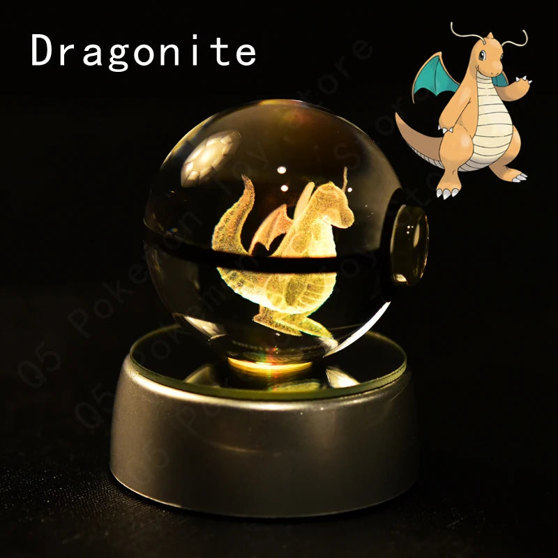 Boule de cristal Pokémon 3D | Décorations lumineuses pour tous 