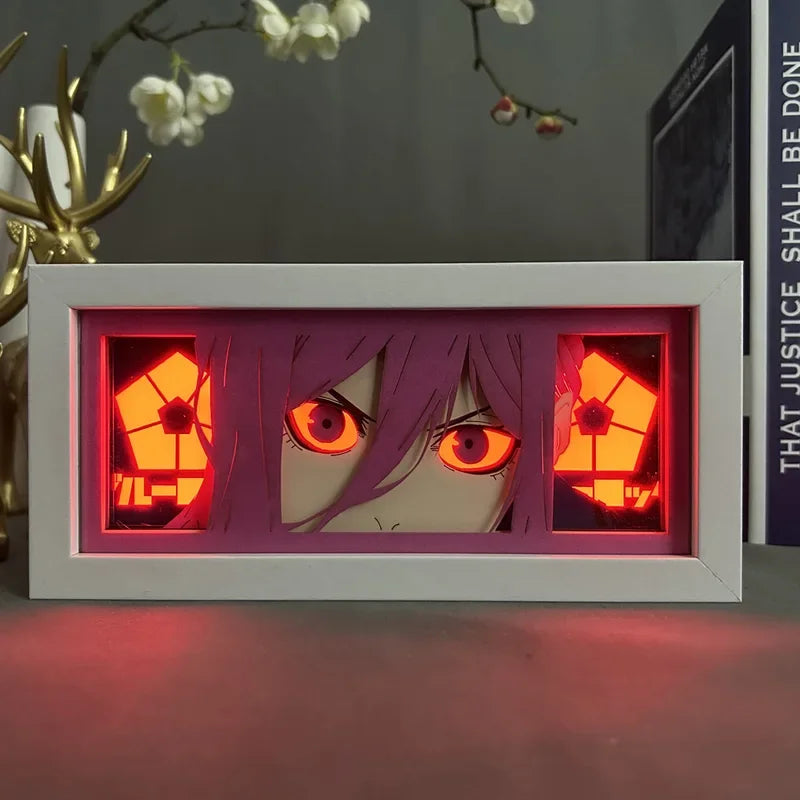 Hunter x hunter | 3D Anime LED Light Box | Decoration Lamp with favorite characters