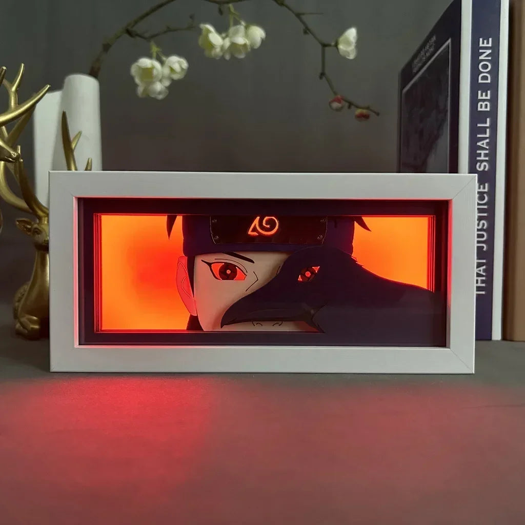 Naruto | 3D Anime LED Light Box | Decoration Lamp with favorite characters