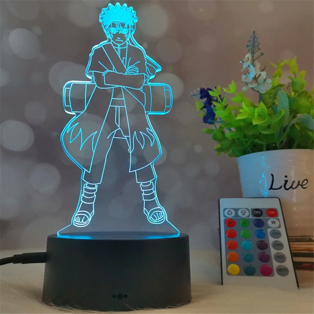 Naruto | LED Night Lights | Acrylic Lamp (16 colors)