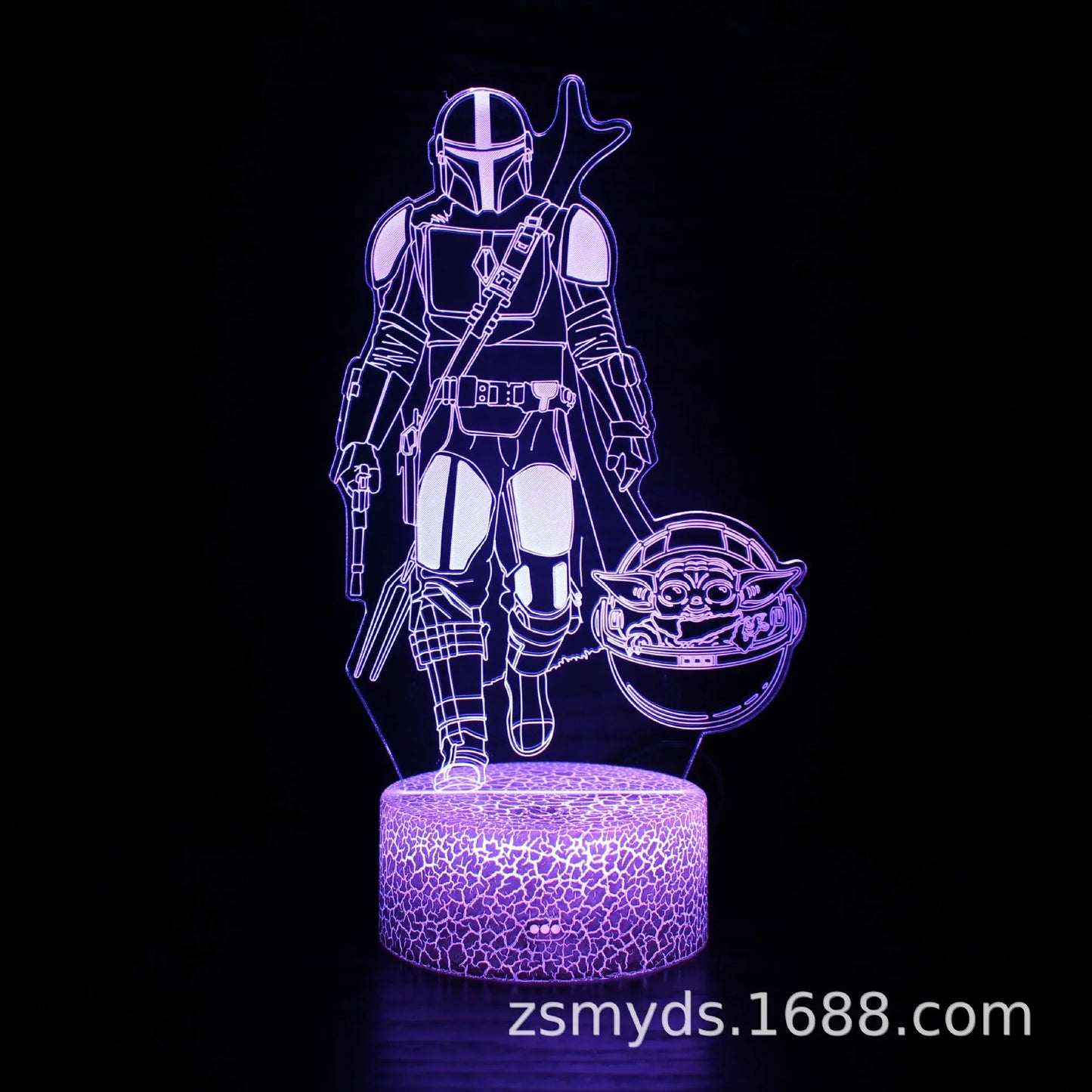 Star Wars | LED Night Lights | Acrylic Lamp (16 colors)