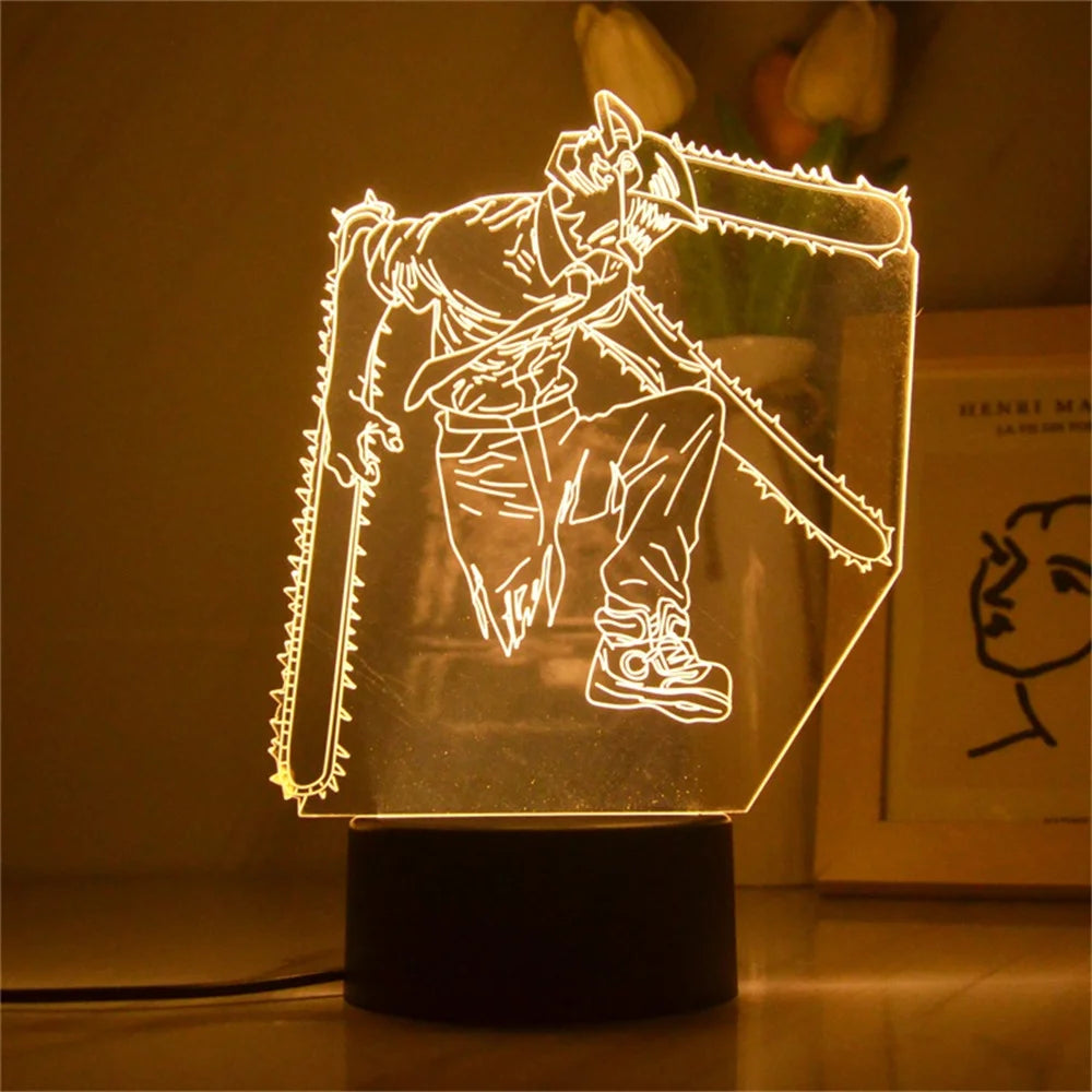 Chainsawman | LED Night Lights | Acrylic Lamp