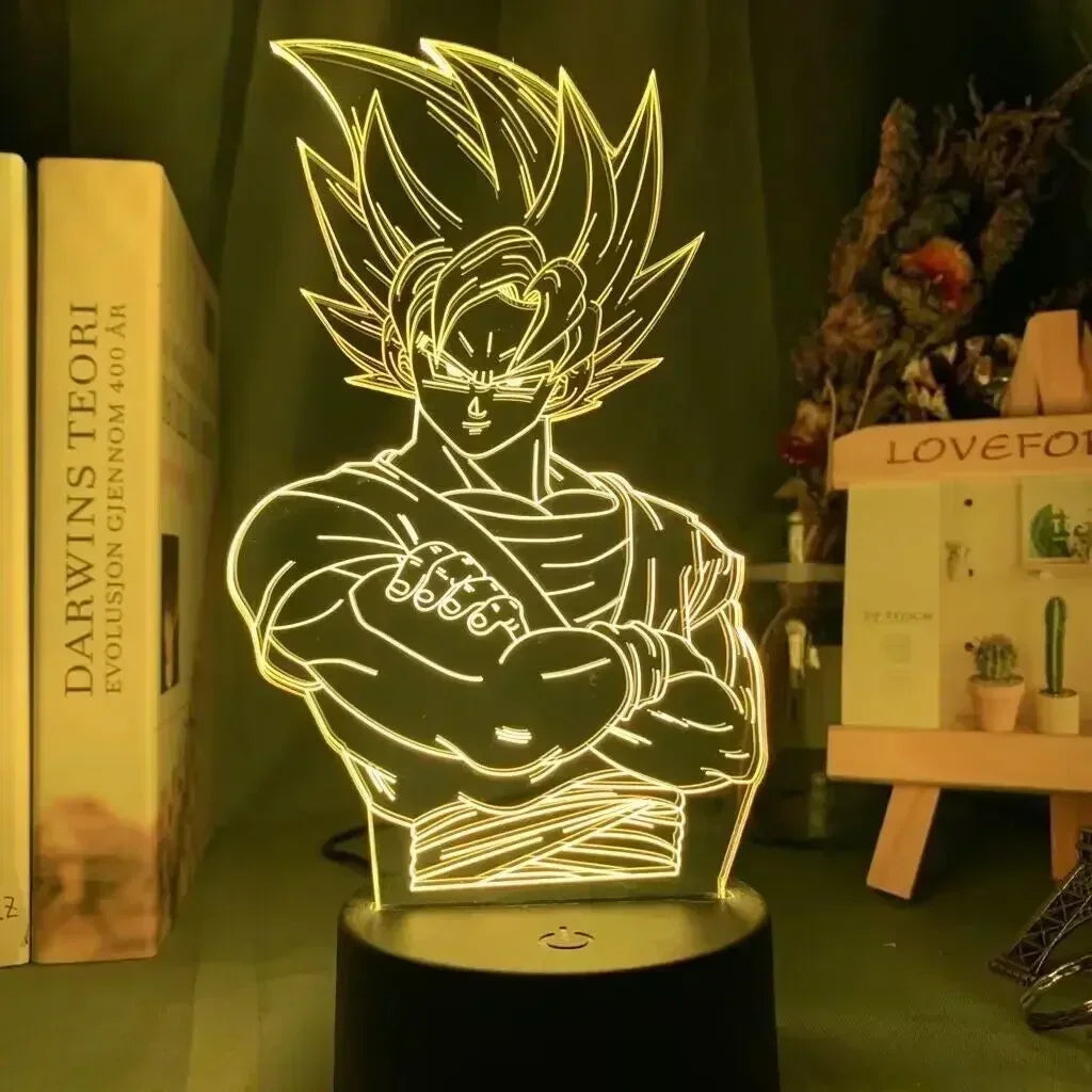 Dragon Ball | LED Night Lights | Acrylic Lamp (optional)