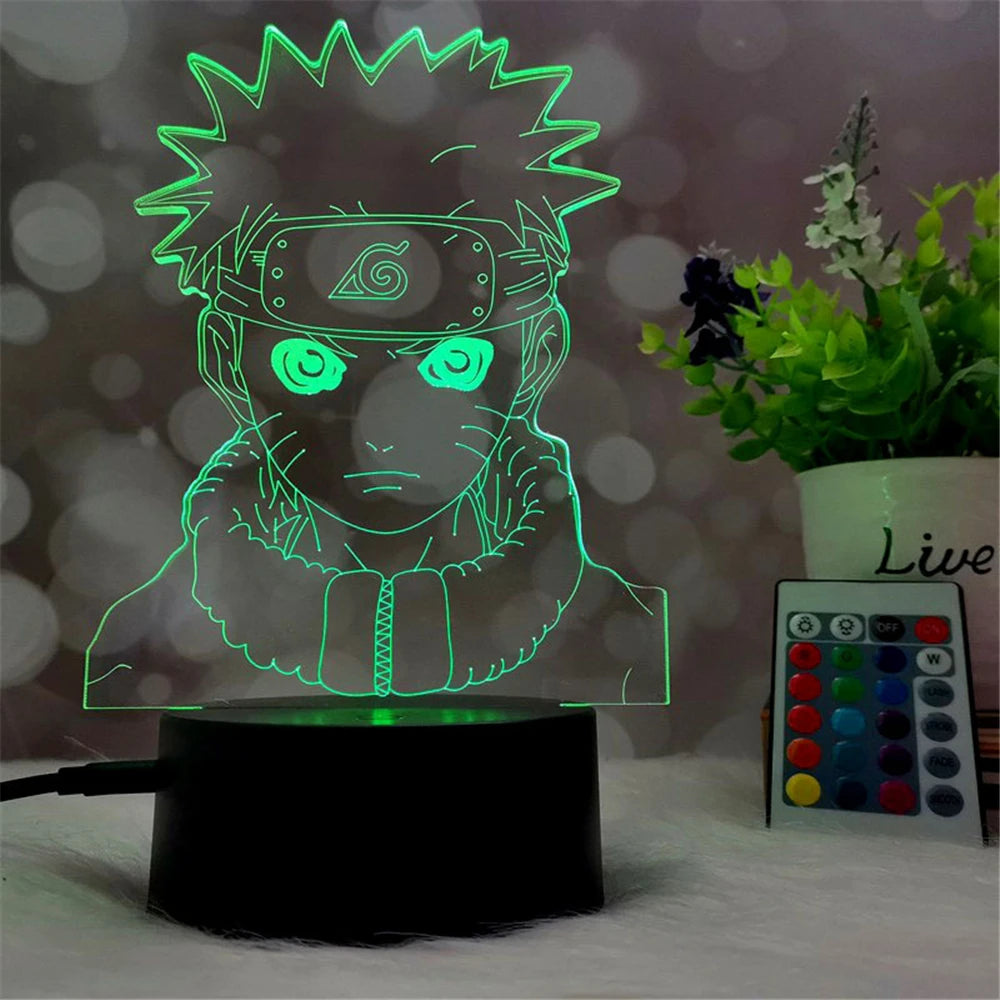 Naruto | LED Night Lights | Acrylic Lamp (16 colors)