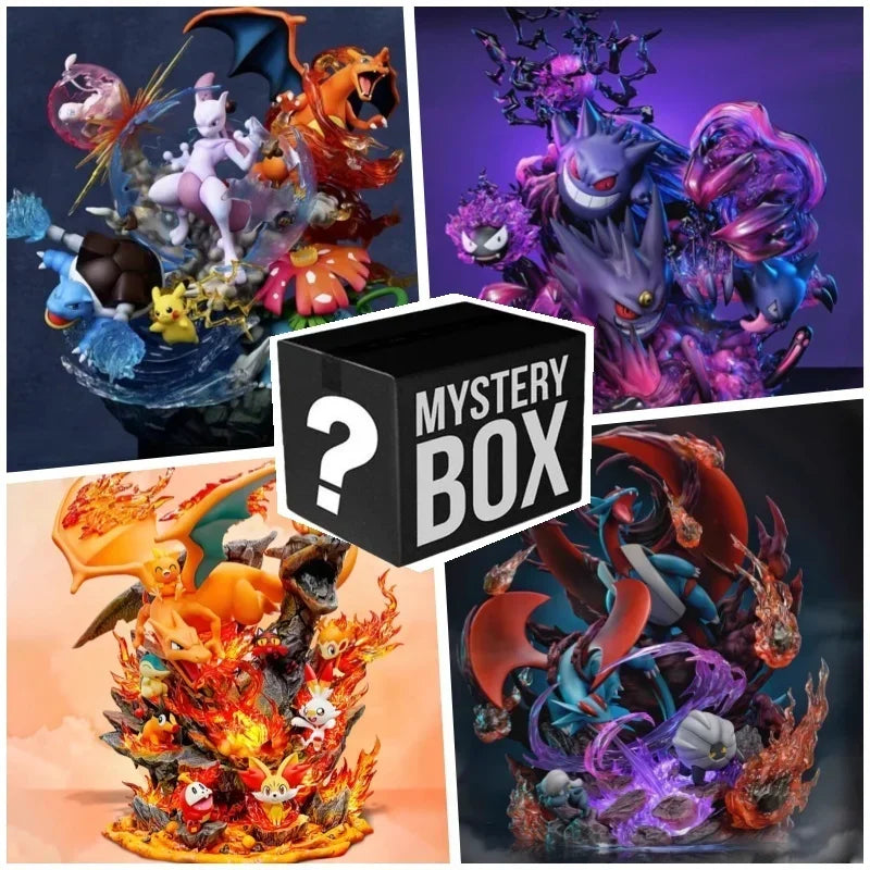 Pokemon Anime | Mystery Box | Random figurines (optional)