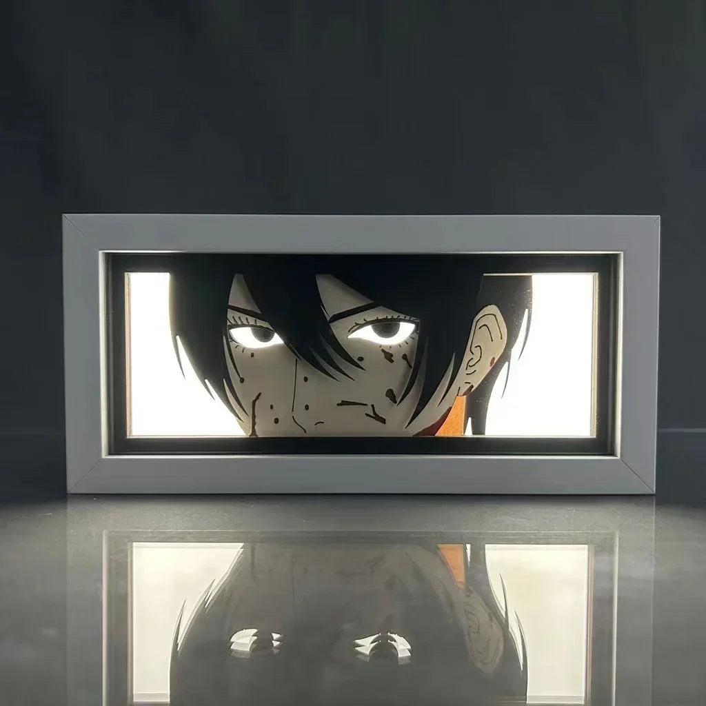 Attack on Titan | 3D Anime LED Light Box | Decoration Lamp with favorite characters