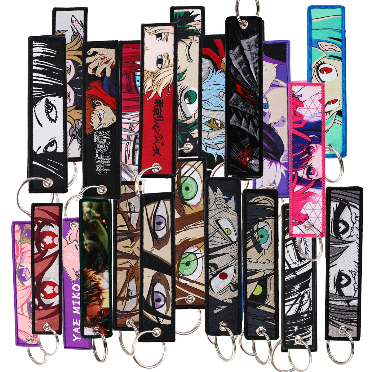 Japanese culture | Anime keychains | Backpack Tags