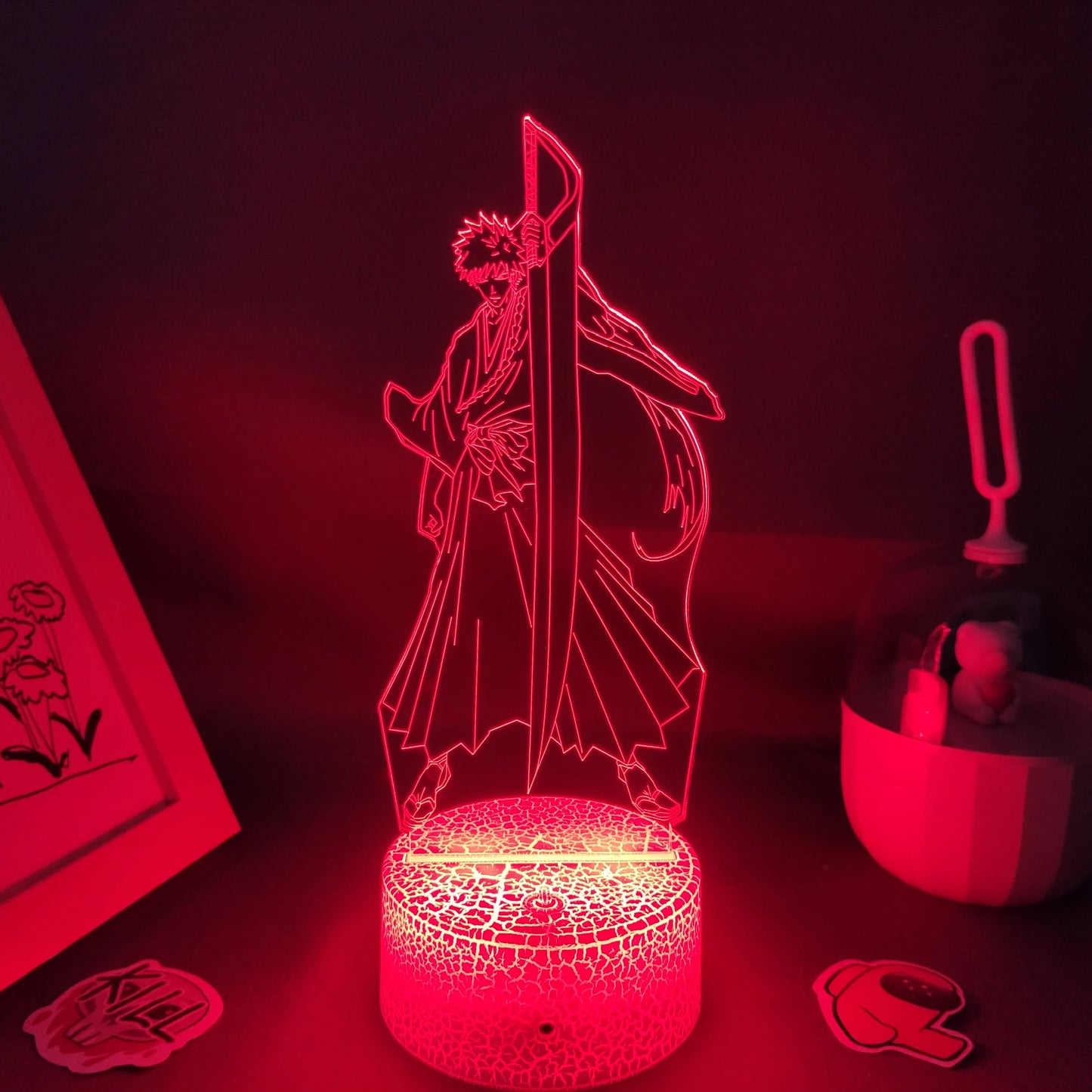 Anime Bleach Figure | LED Night Lights | Acrylic Lamp (16 colors)