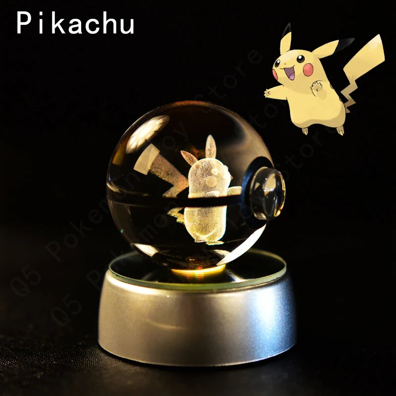 Boule de cristal Pokémon 3D | Décorations lumineuses pour tous 