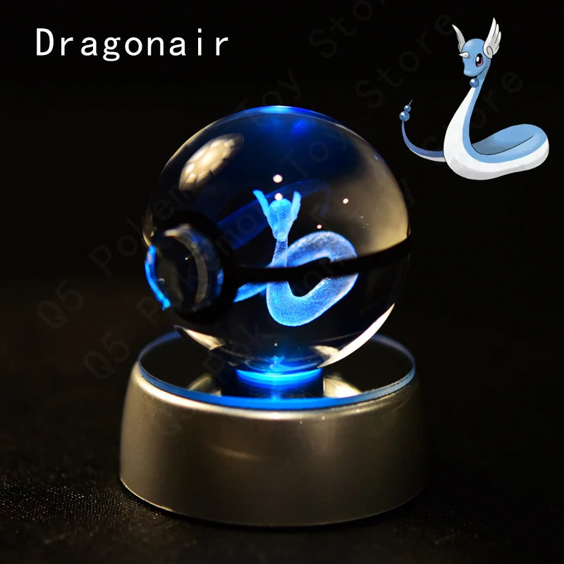 Boule de cristal Pokémon 3D | Décorations lumineuses pour tous 