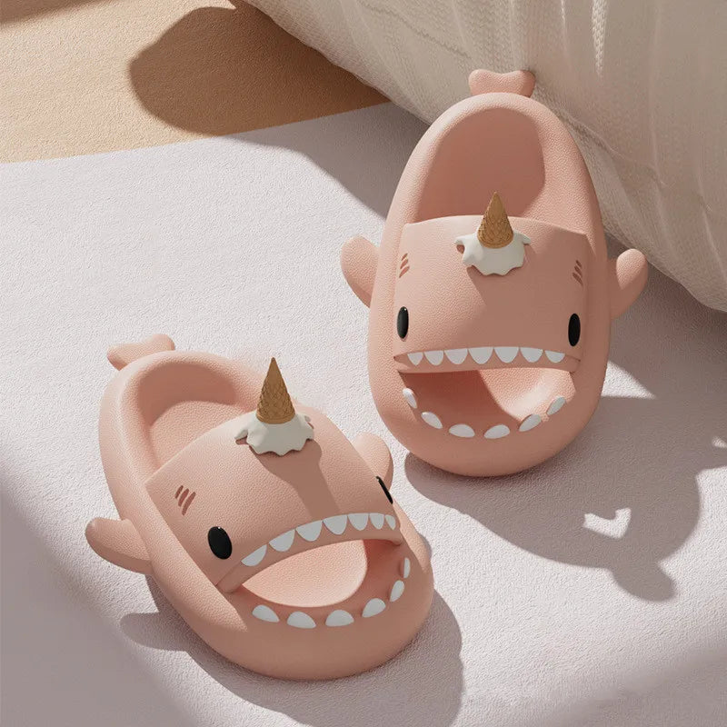 2025 trend: Shark Slippers | 12 colors + DIY charms