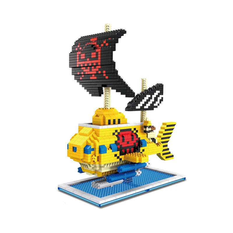 One Piece | LEGO like | Pirate ship (Bricks, blocks, linkgo)