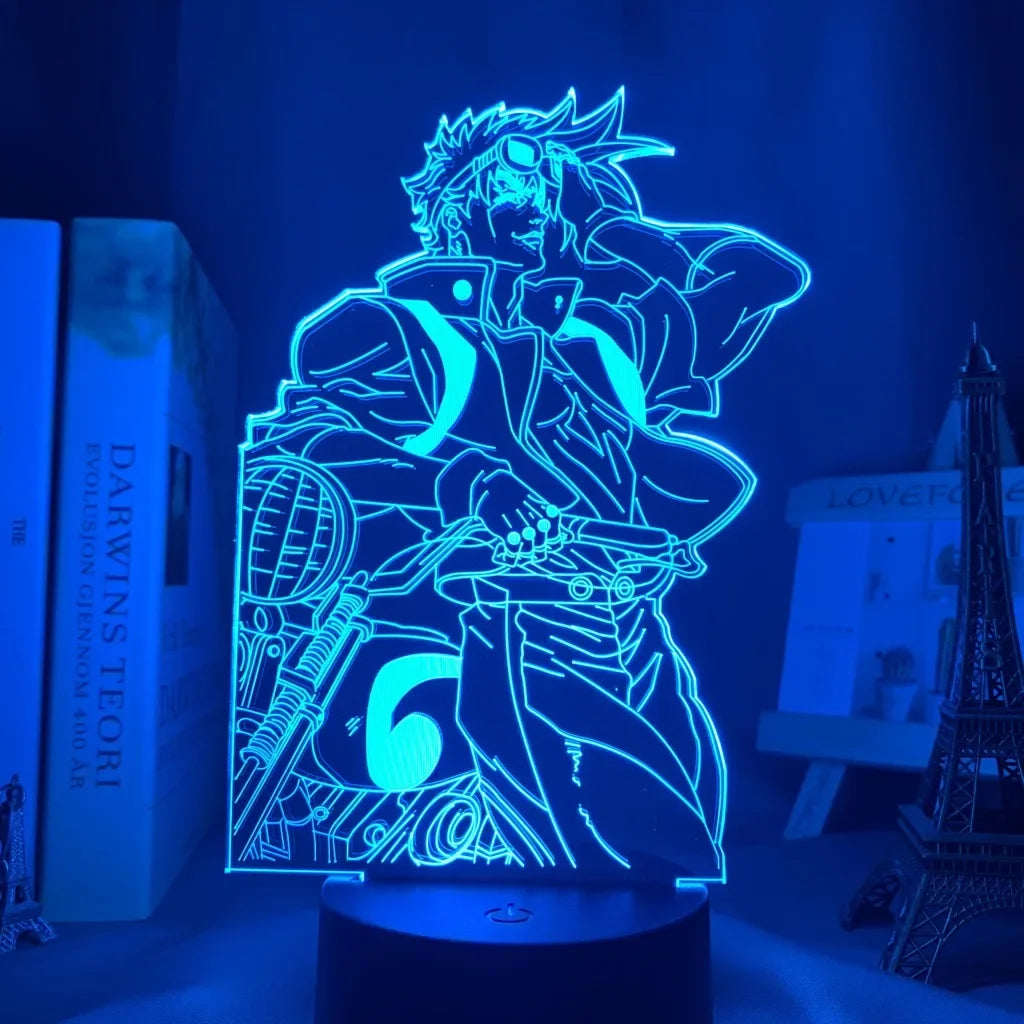 JoJo Bizarre Adventure | LED Night Lights | Acrylic Lamp (16 colors)