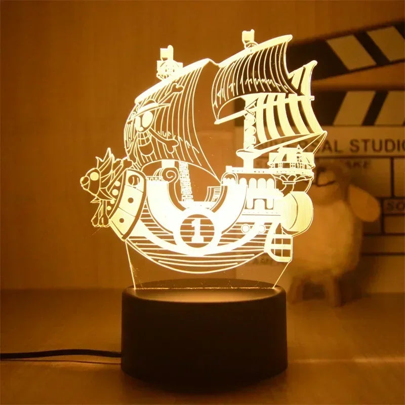 3D Anime One Piece | LED Night Lights | Acrylic Lamp