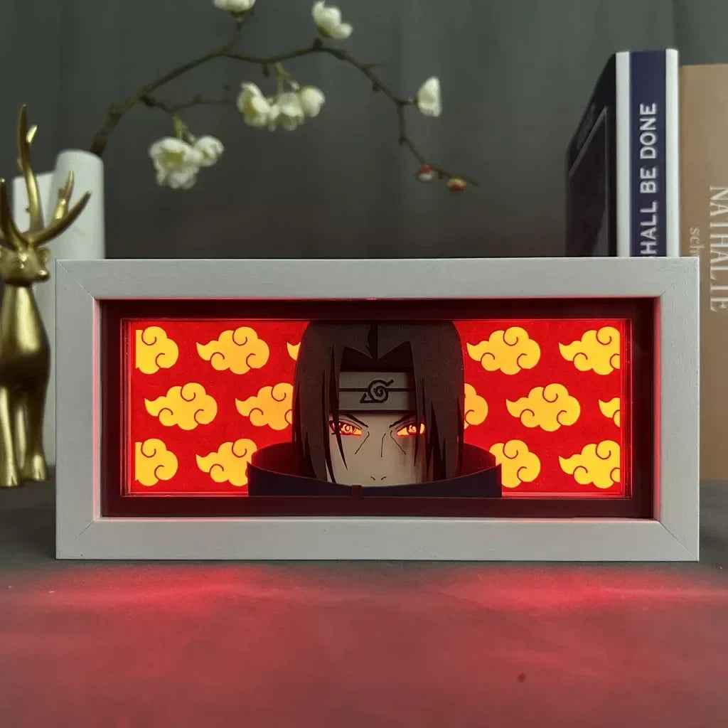 Naruto | 3D Anime LED Light Box | Decoration Lamp with favorite characters