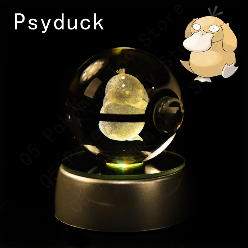 Boule de cristal Pokémon 3D | Décorations lumineuses pour tous 